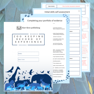 Zookeeping / Animal Keeping Record of Experience - downloadable portfolio