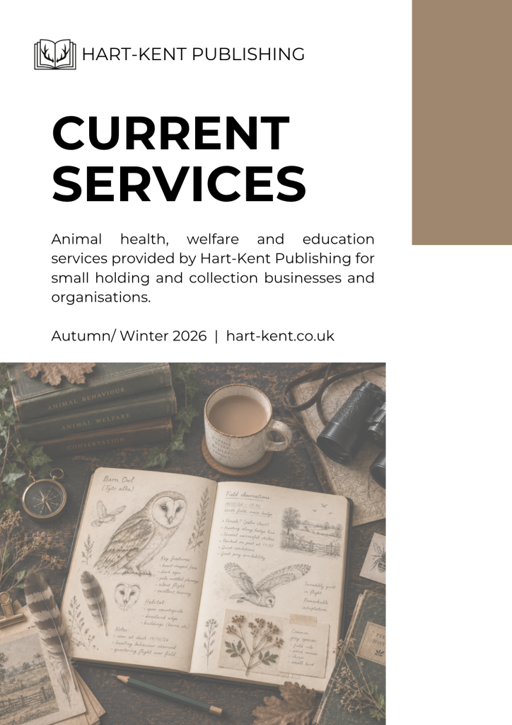 Services catalogue - Autumn/ Winter 2026/27